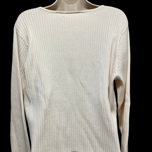 EUC Liz Claiborne Ribbed Sweater Size: XL - Picture 5 of 8
